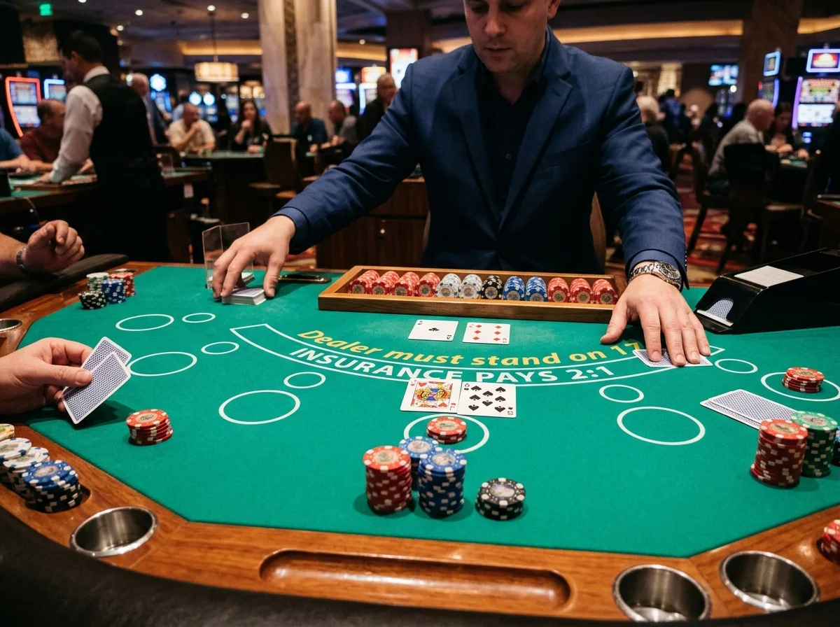 Blackjack at Sahara Sands
